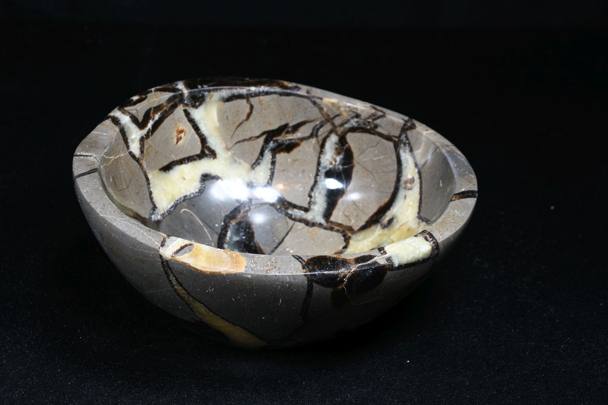 Septarie Schale gross oval