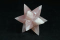 Rosenquarz Sterntetraeder klar gross